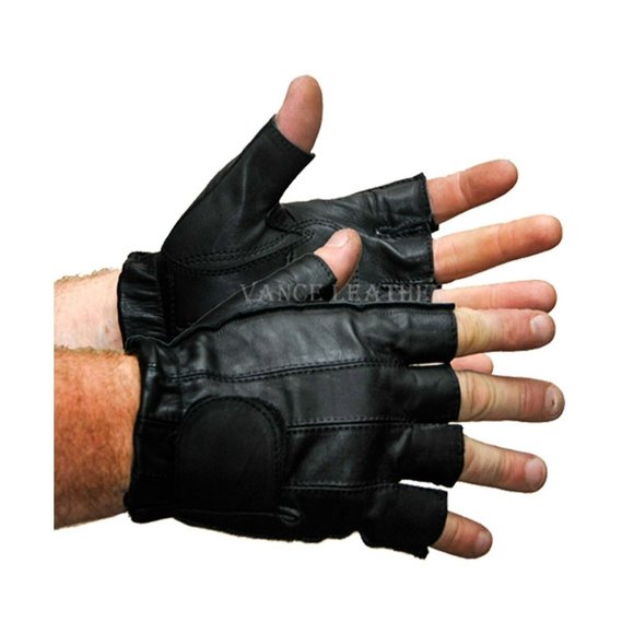 Leather Gel Palm Shorty Glove - Picture 1 of 1